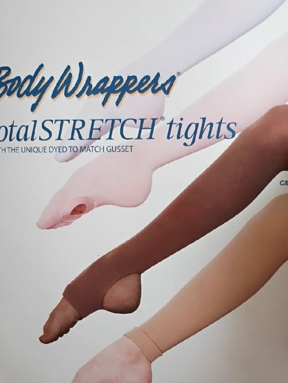 Body Wrappers Tights in Pink NIP Girls Size M/L